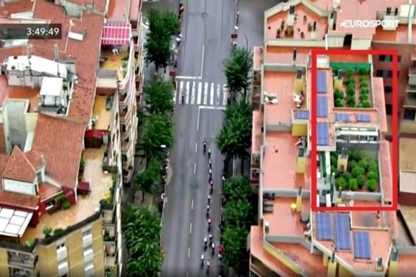 В Испании плантация конопли попала в кадр видеотрансляции велогонки