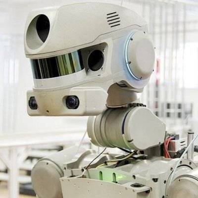 Робот "Федор"&nbsp;опубликовал в Twitter первое видео от первого лица