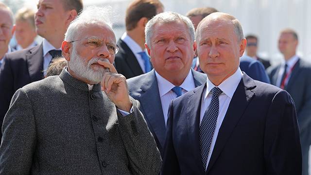 Путин и Моди сделали заявление после переговоров