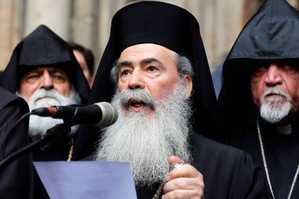 Иерусалимский патриарх отказался признавать новую украинскую церковь