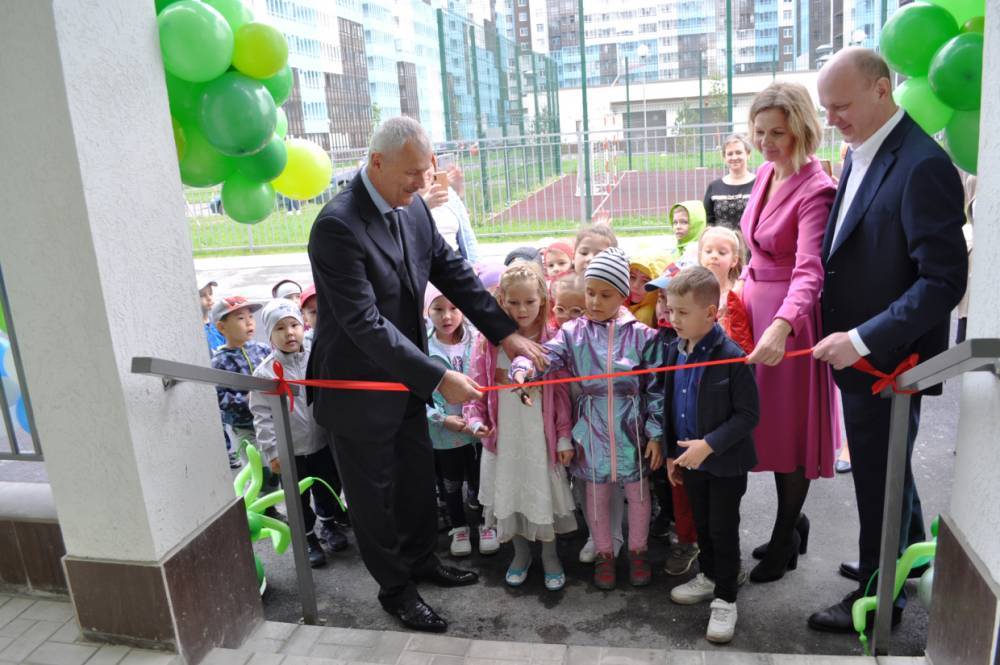 Шесть детских садов и школа открылись в Приморском районе с началом учебного года
