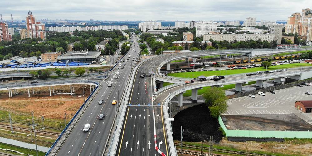 Собянин: В Новой Москве уже построено около 200 км дорог