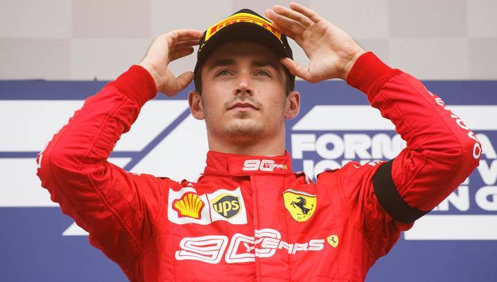 Формула-1. Леклер из Ferrari выиграл первую практику в Монце
