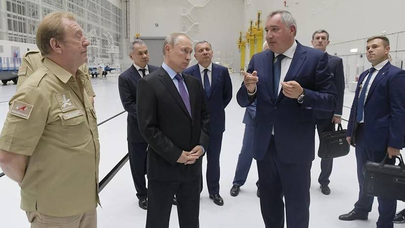 Путин поручил «Роскосмосу» оптимизировать себестоимость продукции