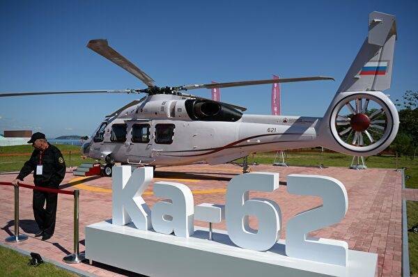 Сертификацию вертолета Ка-62 планируют завершить до конца 2020 года