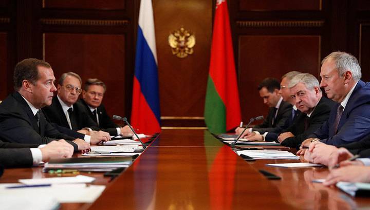 Россия и Белоруссия парафировали программу интеграции