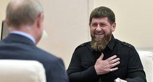 Шутка Путина о рождаемости в Чечне и Дагестане вызвала восторг Кадырова