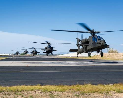 ВВС Индии приняли на вооружение первые 8 американских вертолетов Apache