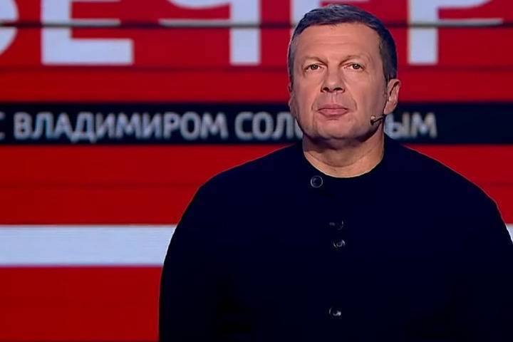 Владимир Соловьев разнес оппозицию из-за реакции на попытку ограбления Памфиловой