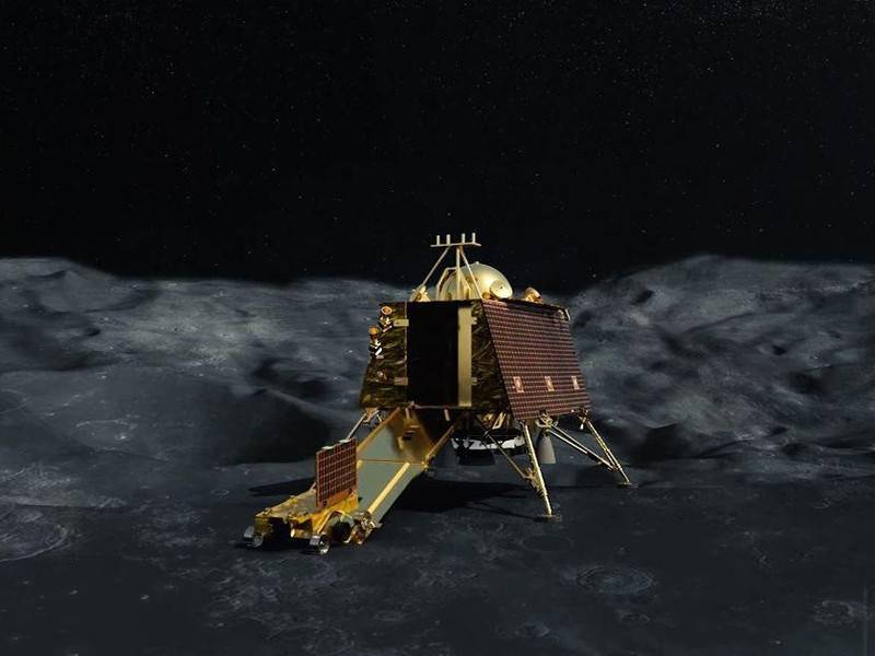 Первый индийский аппарат совершит посадку на Луне в ночь на 7 сентября