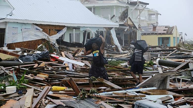 43 человека стали жертвами урагана "Дориан" на Багамах