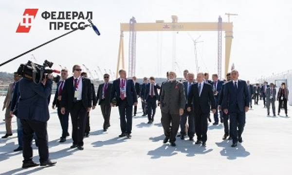 Владимир Путин показал Индии новую «Звезду». Глава России познакомил Нарендру Моди с уникальной судостроительной верфью