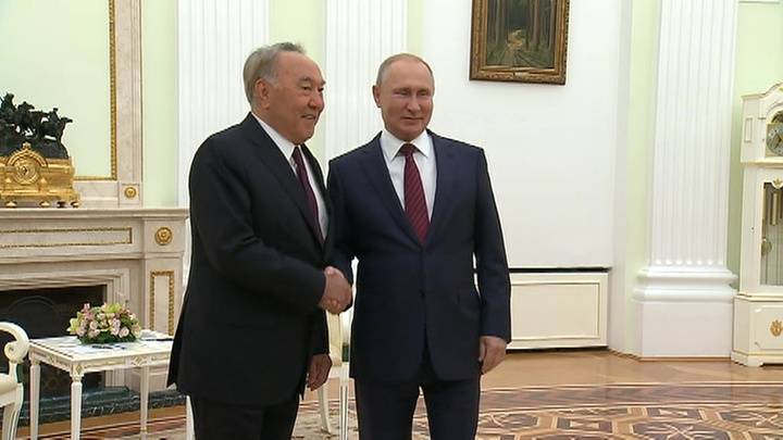 Путин и Назарбаев обсудили идеальное сотрудничество