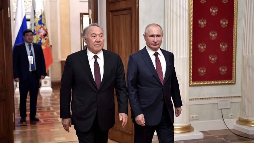 Путин и Назарбаев обсудили отношения, региональные и мировые проблемы