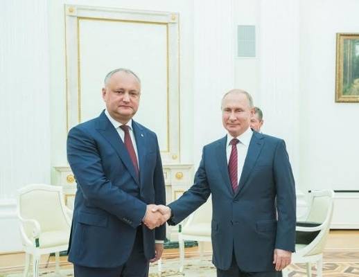 Додон встретился с Путиным: газ для Молдавии дорожать не будет