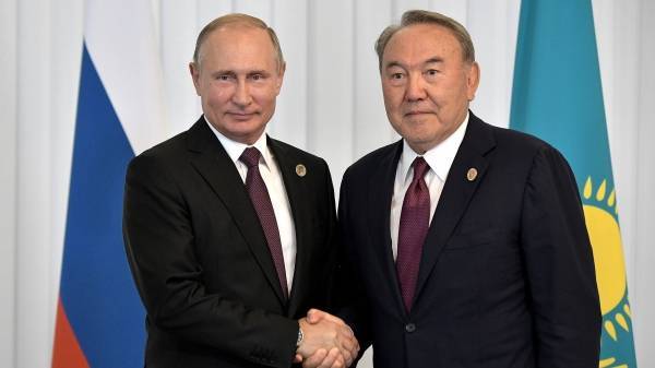Путин предложил назвать космический ракетный комплекс&nbsp;«Байтерек» в честь Назарбаева