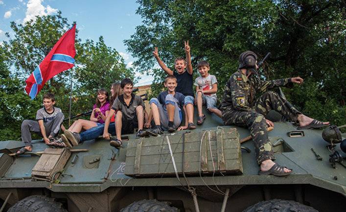 «Вся наша семья из поколения в поколение страдает из-за России», — говорит жительница Донбасса, дети которой провели две недели каникул в Польше (Polskie Radio)