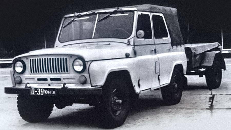 УАЗ продемонстрировал секретный концепт внедорожника УАЗ-3151
