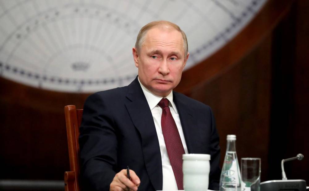 Путин приехал на голосование на выборах в Мосгордуму