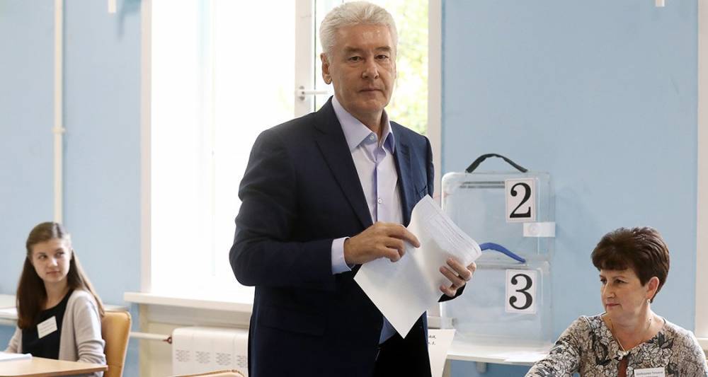 Собянин призвал москвичей прийти на выборы