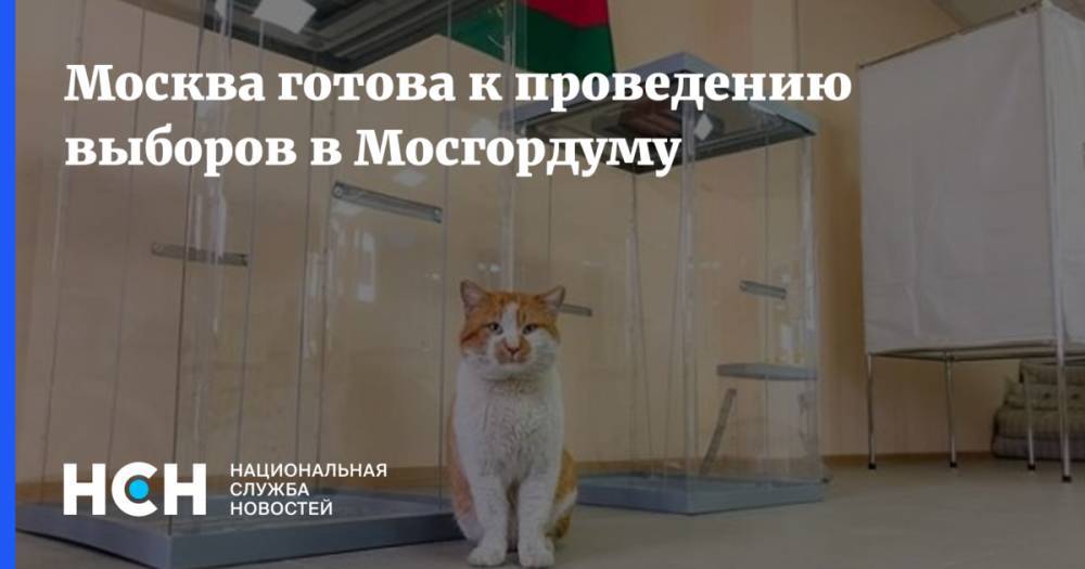 Москва готова к проведению выборов в Мосгордуму