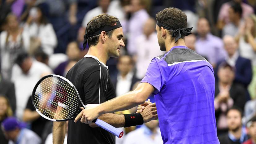 Федерер проиграл Димитрову в четвертьфинале US Open
