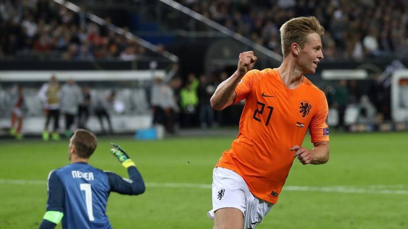 Победа Белоруссии, ничья Казахстана и поражение Германии от Нидерландов: обзор матчей квалификации Евро-2020