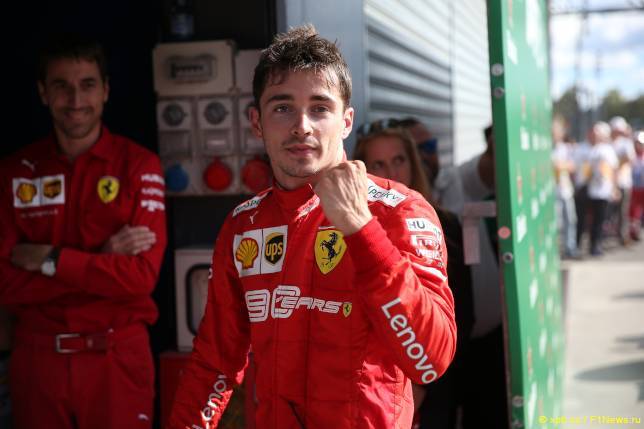 Леклер: Если и выигрывать с Ferrari, то Гран При Италии!