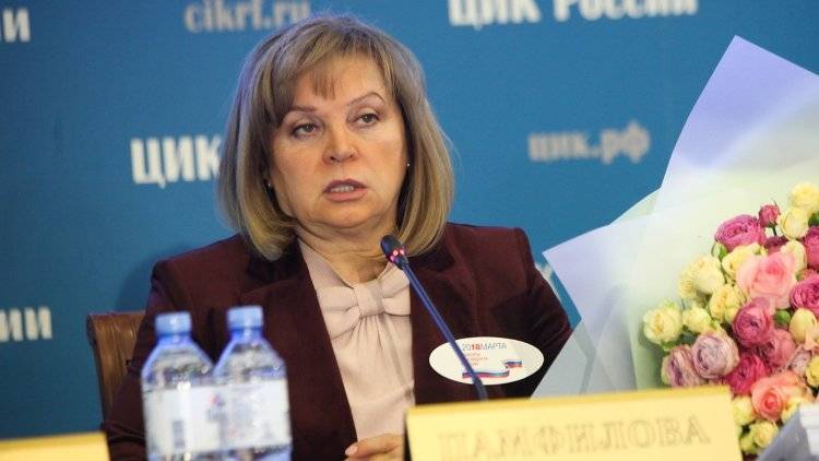 Памфилова заявила об использовании депутатом ГД админресурса на выборах в Петербурге