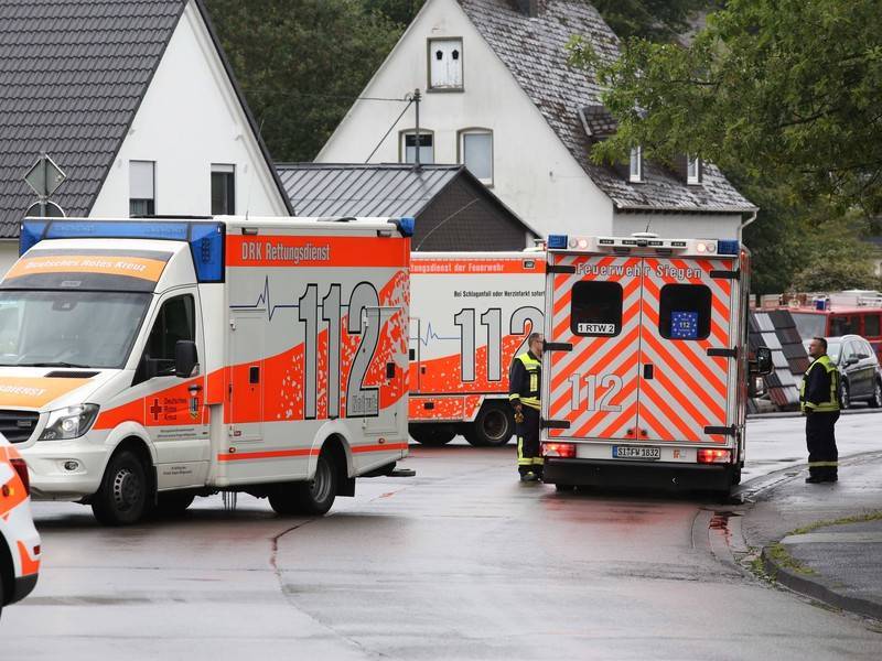 При взрыве на празднике в Германии пострадали 14 человек