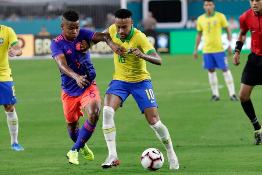 Полузащитник «Зенита» Барриос провел на поле 90 минут в ходе матча с Бразилией