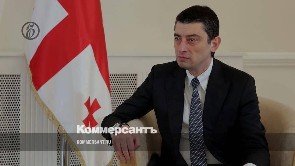 Парламент Грузии утвердил Гахарию премьер-министром