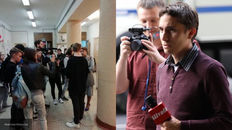 Сторонники Навального мешали избирателям отдавать голоса на 60-й УИК в Петербурге