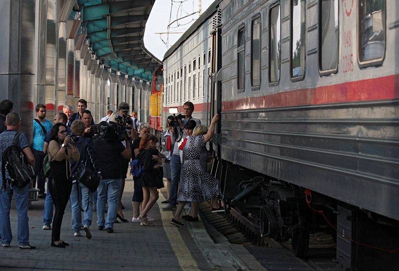 Объявлено о запуске поезда "Донецк - Москва"