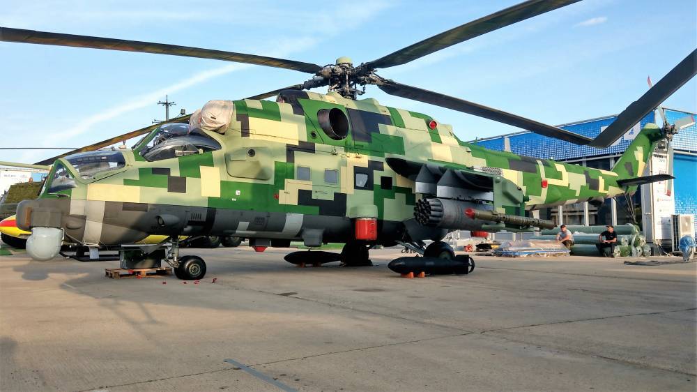 В России модернизировали боевой вертолет Ми-24