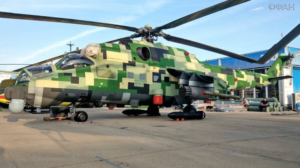 В России провели цифровую модернизацию вертолета Ми-24