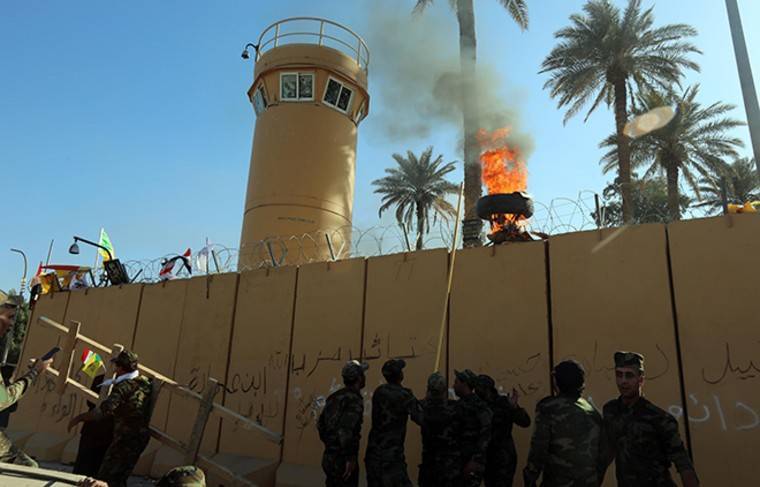 Президент Ирака высказался о беспорядках у посольства США