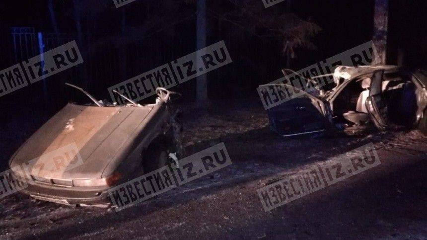 Четыре человека пострадали в страшной аварии под Петербургом