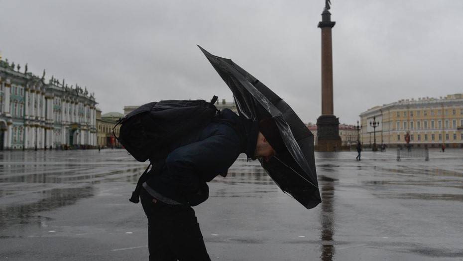 В Петербурге объявлен желтый уровень погодной опасности