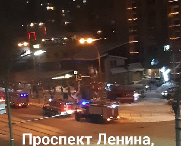 В Кемерове произошло возгорание в бизнес-центре