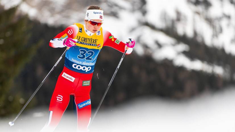 Эстберг одержала победу в гонке преследования на 10 км на «Тур де Ски»