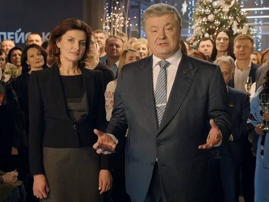 Два украинских канала показали речь Порошенко вместо Зеленского