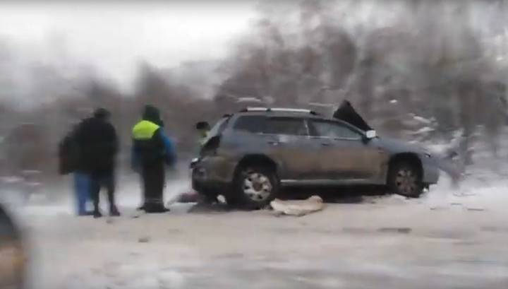 В аварии под Томском пострадали шесть человек