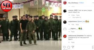 Празднование Нового года подогрело споры о службе чеченцев в армии