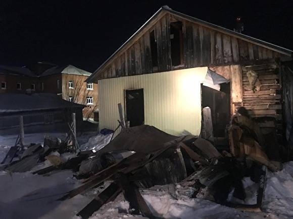 В большом пожаре на Ямале, который тушили ночью, погибла местная жительница