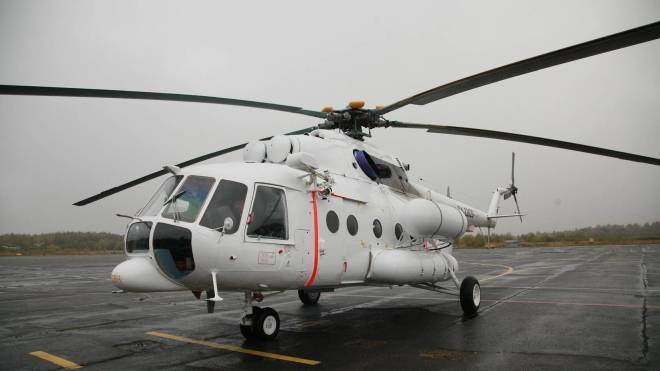 Вертолет Ми-8 экстренно приземлился в Красноярском крае