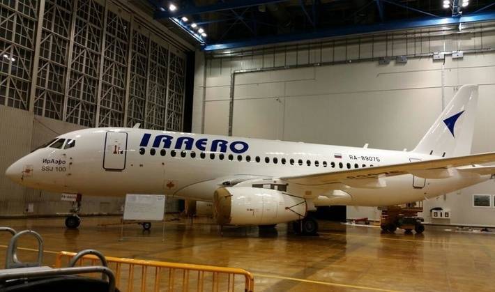 «ИрАэро» потребовала от производителя SSJ-100 возместить 1,9 млрд рублей убытков