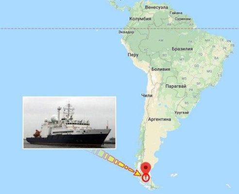 Спецсуда ВМФ России прибыли к берегам Чили и Бразилии