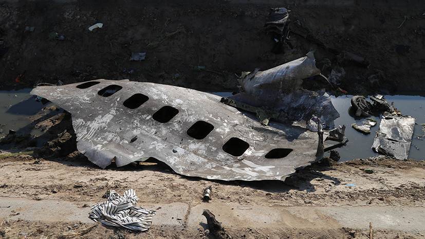 Украина попросила Канаду предоставить данные об авиакатастрофе в Иране
