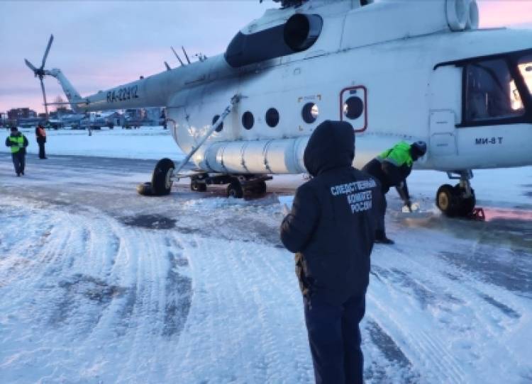 Пассажиров забрали с места экстренной посадки Ми-8 в Красноярском крае